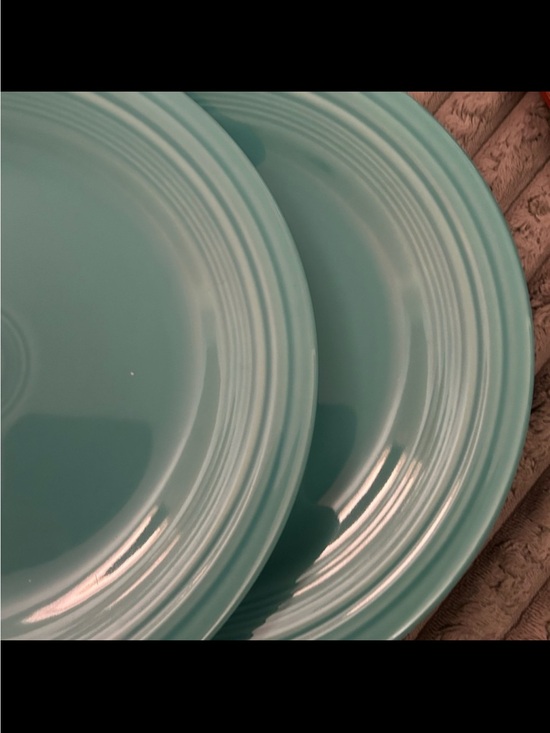 Fiestaware Other - Fiestaware Aqua Teal Dinner Plates - Set of Two